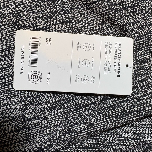 NTW athleta DELANCEY SKYLINE size med - Picture 7 of 8